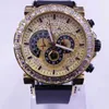 Designer Luxury Automatic mécanical montre JKCO CNECCH LEOPARD SILICONE RACK TENDRAND COUPLE Couple de grandes assiettes et de montres pour femmes pour les hommes