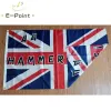 Accessoires Nr. 44 Lewis Hamilton auf der britischen Flagge 2ft*3ft (60*90 cm) 3ft*5ft