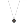 Collier Swarovskis Designer Femmes Top Quality Luxury Fashion Pendant Crystal Classic Double face Collier Flower pour femmes avec collier de chaîne à collier de trèfle