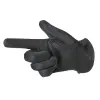 Guanti Black Working guanti con driver in pelle motociclisti in pelle di sicurezza Cowhide Works Glove per uomini donne senza fodera