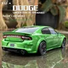 Diecast Model Cars 1 32 Dodge Charger Srt Hellcat Alllit Sports Car Mode