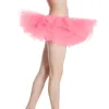 Skirts Sexy Adult Women's Half Skirt Tulle Puffy Ballet Short Party Nightclub Mini Performance Event Costume