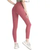 2023 Pantalon de yoga LU Align Leggings Femmes Shorts Pantalons courts Pantalons Pantalons Ladies Exercice Fitness Wear Girls Running Leggings Gym Slim Fit Align Pants 874