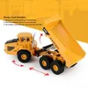 Modello Diecast Auto 3pcs Auto in lega Truck Truck Modello Dumper Toys for Boys Simulato Crawler Engineering Vehicle Cars Collection Regalo per bambini T240506