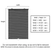 Tende tende a rulli per armani di sole per le tende per aspirazione per aspirazione per finestre a pugno, tende a rulli da cucina retrattile per camera da letto 240426