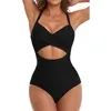 Swimwear féminin 2024 MAINTURATION SORTE PROSIBLE BEAU BACK ONGE PLIME PLAIM