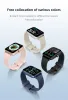 Orologi czjw idw19 smartwatch sangue ossigeno bluetooth chiamata smart watch per uomo donne incorporato alexa 5atm smartwatch con frequenza cardiaca impermeabile