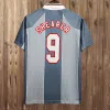 1998 Jerseys de football rétro de Keegan Mens Lineker Scholes Sheringham Gascoigne Lampard England Home Away 3rd Football Shirts