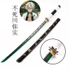 Großhandel 104cm Devil Killer Katana Kamado Flippball Soft Bambus Schwert Anime Rollenspiele Requisiten Holzmodell Kinder Geschenk Ninja Blade Katana Dekoration