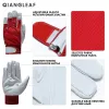 Gants Qiangleaf 3pcs Fashion Red Produits mécaniciens en cuir en cuir Gants de sécurité Industriel fonctionnement du travail de protection Glove 5163