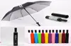 Bottiglia di vino pieghevole ombrellas stampa personalizzata pubblicità per la promozione del regalo per la promozione piovosa sunny 3 pieghevole ombrello logo5281635