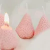 3 pezzi candele 5 pezzi aroma di frutta fragola candela decorativa per tavolo foto di compleanno prefetto per il potenziamento dell'umore di sollievo da meditazione