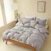 Duvet Cover 3pcs 100% French washable linen quilt cover, comfortable, breathable, pilling-free, durable and wear-resistant, suitable for bedroom hotels.