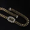 Colliers suspendus de créateurs Bijoux de luxe avec colliers de pierre précieuse en perles g Colliers de motif pour les cadeaux de la Saint-Valentin
