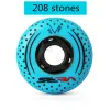 Messen Original Seba 85A 90A Slalom Slide Flints Skating Wheel 52 104 208 Firestones Fire Stone Spark Inline Skates Wheel 76mm 80mm 8pc