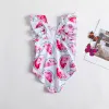 Swimwear One Piece Girl Swimsuits 1 2 3 4 5 ANS Bébé Swimwear Summer Beach Bathing Bikini Clothes Kids Bow Seaside Swimming Wear