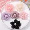 Ciondoli 1pc Versione coreana Super Immortal Sweet Colorful Mesh Flower Floro Fai -te Facile Versatile Clips Accessori Materiale