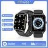 Watches Smart Watch1.78 HD Fitness Tracker Heart Rate Monitor Blodtryck bt Swim Watertproof för män Kvinnor Wristwatch för Android iOS