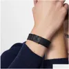 Andere Armbänder Essigner Luxus -Herren und Damen Mode Uni Schmuck Aolly Schnalle Ledergröße 21 cm mit Box Drop Lieferung OTPDF