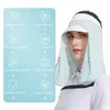 Craquins châle Châle Scrand Cap face casse de couche Sunshade UV Protection Visor Soleil Protective Cover Masques Anti-UV Élastique Élastique