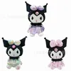 Cartoon schattige Kuromi -serie plush Doll Children's Game Partner Valentijnsdag cadeau voor vriendin Home Decoratie