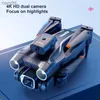 Drones nouvellement arrivés mini drone 4k caméra rc hélicoptère optique de positionnement de débit électrique rc quadcopter télécommande gift jouet wx