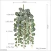 Decoratieve bloemen Home Decor 47cm simulatie eucalyptus bladeren