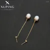 Gestüt Ohrringe Xuping Jewelry Mode hochwertige Perle Form Goldfarbe für Frauen Schulmädchen Party Wish Geschenke S00096699