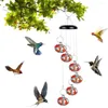 Gardendecoraties Charmante windtuig Hummingbird Feeders 2024 WINDCHIME FEEDER