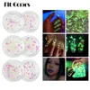 Body Glitter Festival Night Glow Makeup Luminous Body Oko Browitlitt Crei cekinowa krem ​​gwóźdź Art duże cekiny Shimmer Diamond Body Bliters D240503