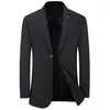 Abiti da uomo Arrivo Fashion Spring and Autumn Super Large Coat Brack Flat Collar Blazer Plus 2xl3xl 4xl 5xl 6xl 7xl