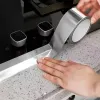 Waschbecken wasserdichtes Aufkleber Antimold Tape Top Toilettenspalt Wärme Isolierung Aluminium Folienband Badezimmer Küchenzubehör
