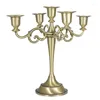 Candele decorazioni europee decorazioni europee 3 bracci rack metal wedding candelastick stand luce per casa