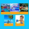 Gafas de natación para niños Gases de natación Edad 316 Gueribles para niños Enmarcado grande HD Antifog Protección UV Plaus impermeable 240418
