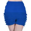 Shorts femminile 2024 Womens Ruffle Summer Casual Bloomer Lace Stretch Frilly Knickers Layed Boyshort Clubwear Dance