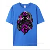T-shirts masculins T-shirts Japonais Anime Frieza T-shirt pour hommes imprimés Goku Short Slves Cosplayt-shirt Summer Casual Ts Strtwear O-Neck Womens Tops T240506