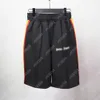 Palm Pa 2024SS Summer Men Natual Men Women Rainbow Stripes Boardshorts treatable الشاطئ