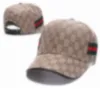 Cap Baseball Marka Projektant czapki Włochy Casquette luksusowy węża tygrys pszczoła kota płótno z udziałem mężczyzn mody Hats Casquette A6