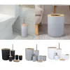 Stelt 6 -delige badkamer set accessoires lotion dispenser soap dish mok