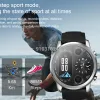 Смотреть T3PRO T3 Dual Time Hybrid Watch японское Quartz Movement IPS Screen Spect Spect Spect Напоминание о частоте сердечных сокращений для iOS Android