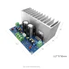Amplificadores Unisian TDA7293 amplificador de áudio 100w+100w Hight Powr 2.0 Channel Classab Amplifiers Board for DIY Home Theater System