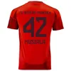 S-4XL Kane Musiala 23 24 25 Futbol Formaları Bayern Sane Kimmich Münih Muller Davies Coman 2023 2024 2025 Futbol Gömlek Goretzka Gnabry Minjae Jersey Erkek Çocuk Kiti Seti