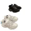 Sneakers de créateurs Chaussures pour hommes baskets Sallers Track 3 3.0 TRAPAGNEUR DE CUIR PLATEFORME PLATEURS FLAT REFFAUX Lacet Up LED TRALER