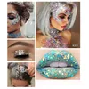 Body Glitter Mermaid Scales Liquid Glitter Shadow Gel Festival Acessórios Corpo Face Shining Cream Stage Party Flash Decoration D240503