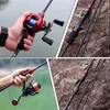 Sougayilang Casting Giring Fishing Vared 21m Sección Ultralight Carbon Fiber Pole 4 con Eva Many Baitcasting 240506