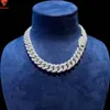 Hip-hop Moissanite Jewelry ketting Bracelet 6 rijen VVS Diamant wit goud vergulde fijne sets