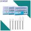 Supplies Dental White Stone Polishing FG Burs Cone/Flame/Round Shape Abrasion Bur Fit For High Speed Handpiece 1.6mm Dentistry Material