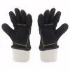 Rękawiczki Kim Yuan 013/027l Rękawiczki spawalnicze odporne na spawacz/gotowanie/pieczenie/kominek/obsługa zwierząt/BBQ Black 14in16 cali