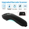 Scanners Barcode scanner HBA300R Wireless 1D / 2D CMOS Scanner USB Bluetooth Mini Pocket QR Reader iOS Android Windows pour le paiement mobile