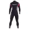 Dräkter senaste hisea dykning dykdräkt män 3mm neopren dykdräkt simning våtdräkt surf triathlon onepiece dykning för män